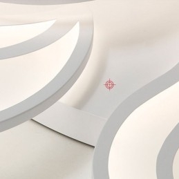 Plafoniera din acrilic Flower Flush Mount