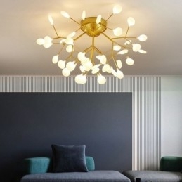 Plafoniera nordică minimalistă cu montare încastrabilă Corp de iluminat decorativ