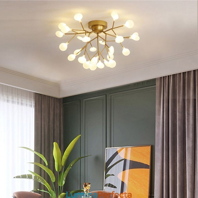 Plafoniera nordică minimalistă cu montare încastrabilă Corp de iluminat decorativ