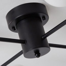 Plafoniera Magic Bean cu bilă de sticlă