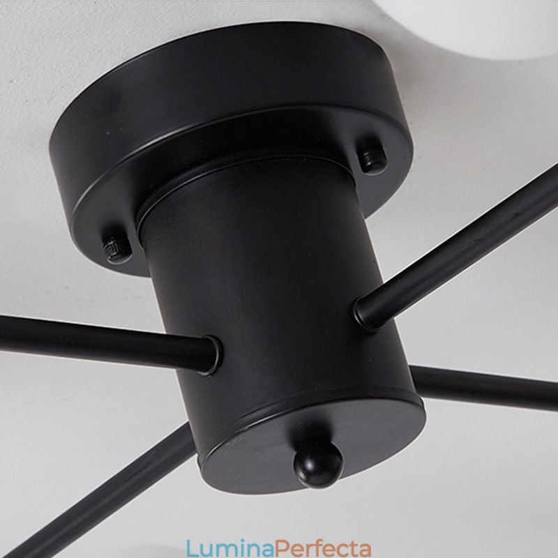 Plafoniera Magic Bean cu bilă de sticlă