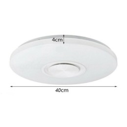 Lampă decorativă cu montare încasată Telecomandă APP Control Bluetooth Muzică Lampă difuzor