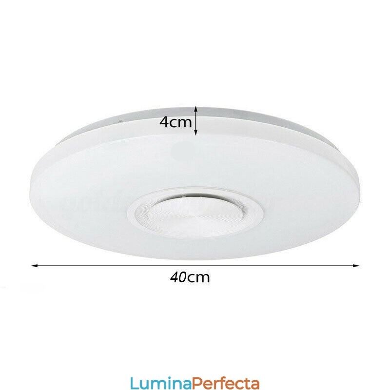 Lampă decorativă cu montare încasată Telecomandă APP Control Bluetooth Muzică Lampă difuzor