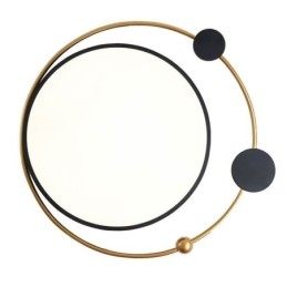 Plafoniera contemporană din acrilic circular