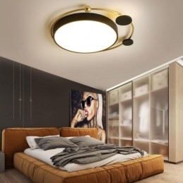 Plafoniera contemporană din acrilic circular