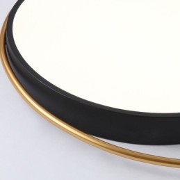 Plafoniera contemporană din acrilic circular