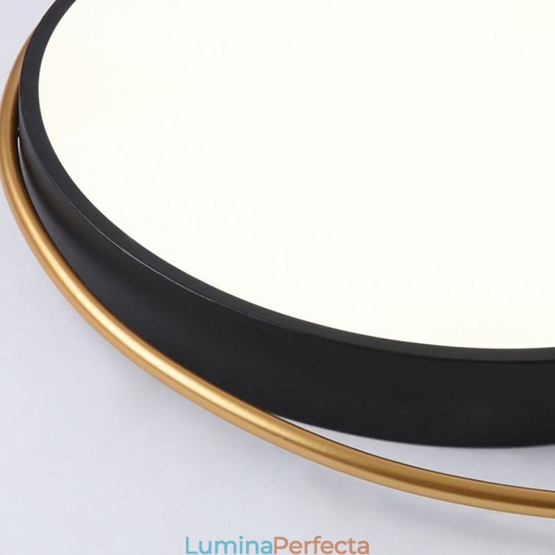 Plafoniera contemporană din acrilic circular