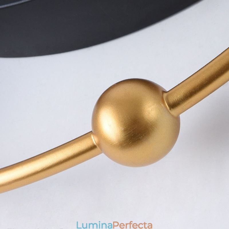 Plafoniera contemporană din acrilic circular