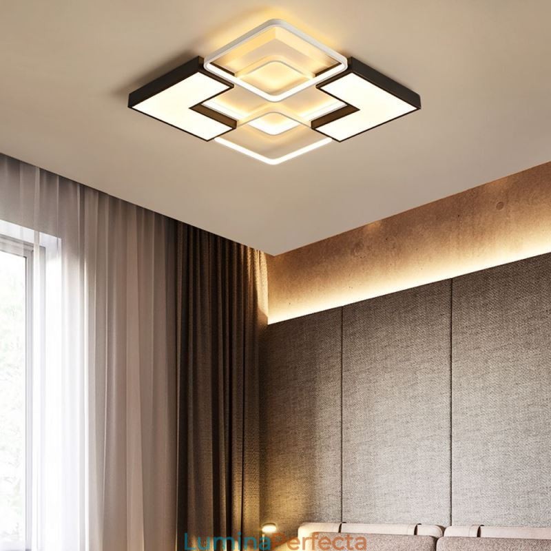 Plafoniera din acrilic cu montare încadrată Iluminat pentru decorare creativă