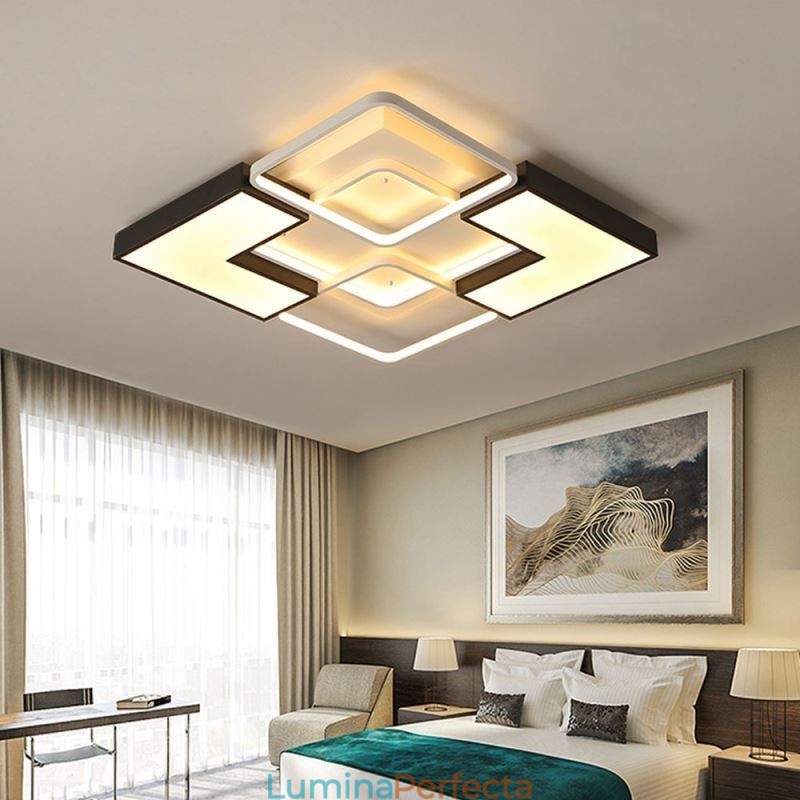 Plafoniera din acrilic cu montare încadrată Iluminat pentru decorare creativă