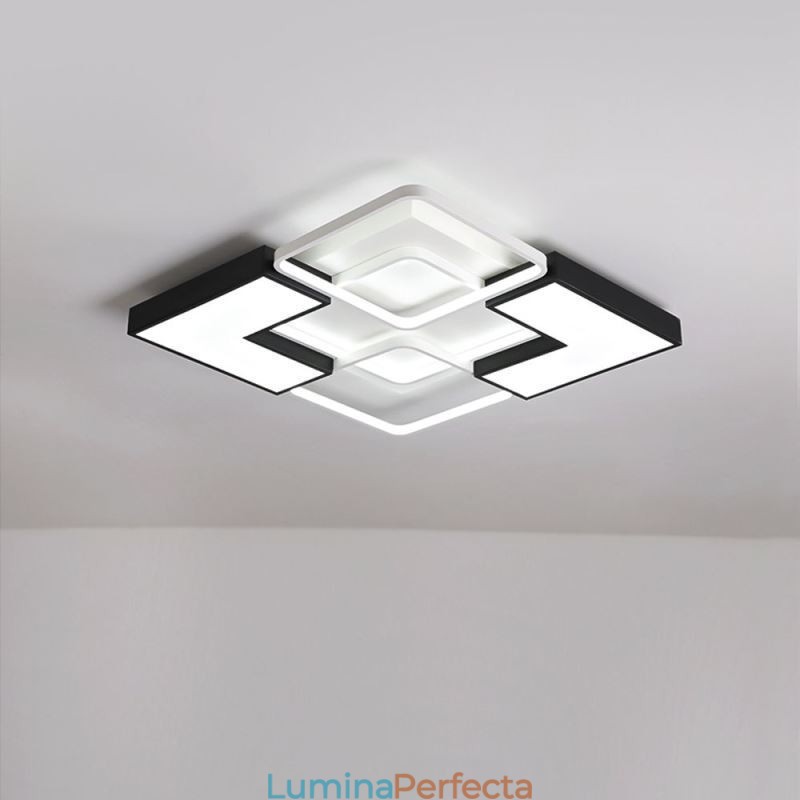 Plafoniera din acrilic cu montare încadrată Iluminat pentru decorare creativă