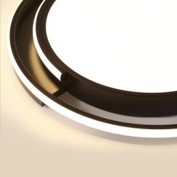 Plafoniera circulară modernă, minimalistă, cu montare încastrabilă