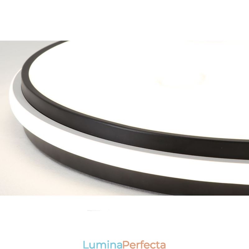 Plafoniera circulară minimalistă cu montare încasată Iluminat modern din acril