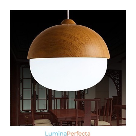 Candelabru stil mini modern contemporan din lemn de bambus Candelabru stil mini modern contemporan din lemn de bambus