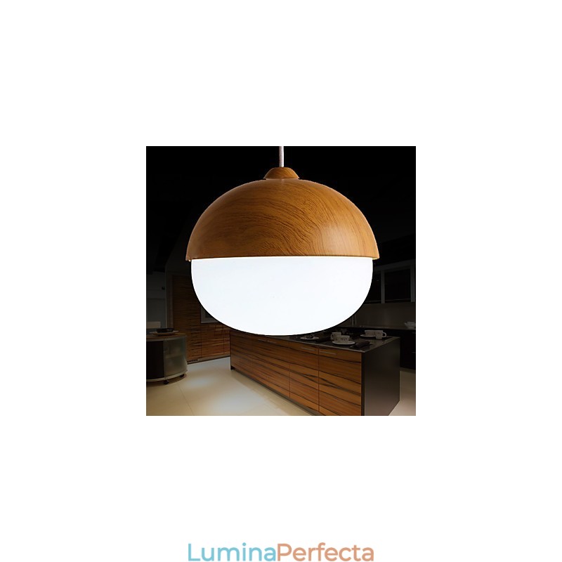 Candelabru stil mini modern contemporan din lemn de bambus
