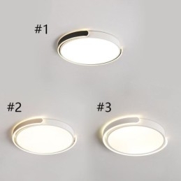 Plafoniera rotundă din acrilic cu montare încasată