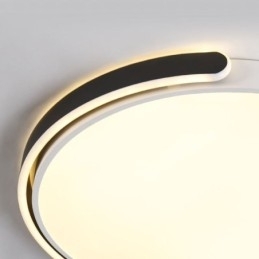 Plafoniera rotundă din acrilic cu montare încasată