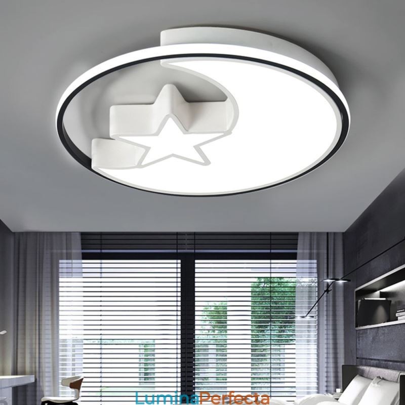Plafoniera Moon & Star