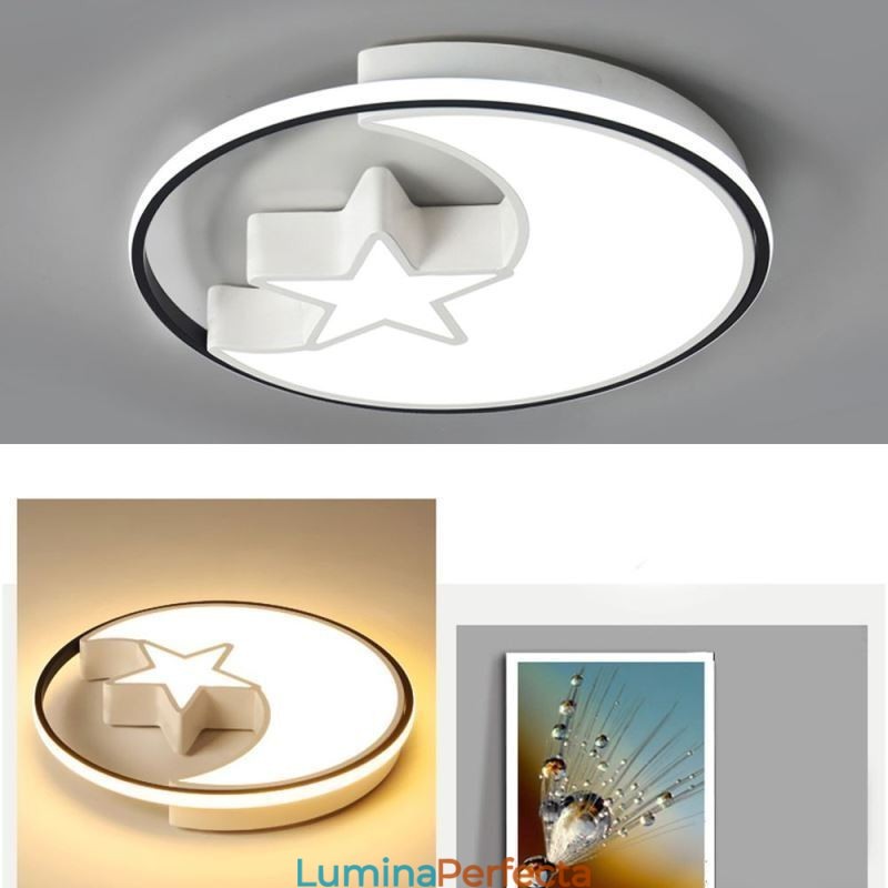 Plafoniera Moon & Star