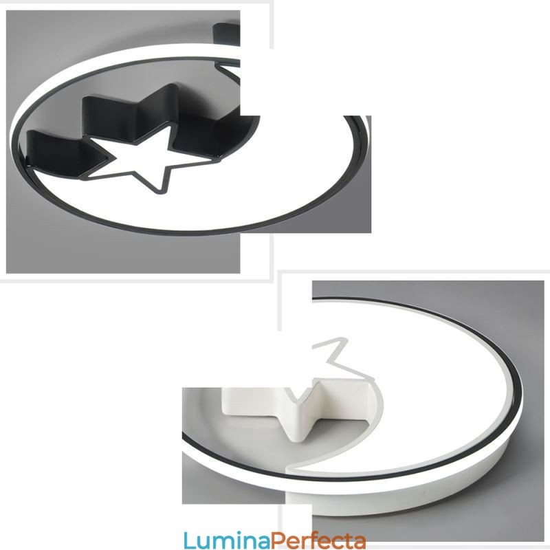 Plafoniera Moon & Star