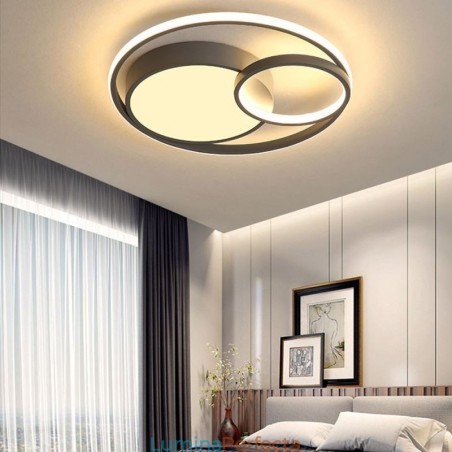 Plafoniera circulară modernă cu montare încasată Plafoniera circulară modernă cu montare încasată