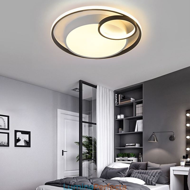 Plafoniera circulară modernă cu montare încasată