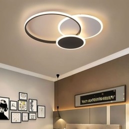 Corp de iluminat rotund cu montaj încastrat Plafoniera modernă din acril
