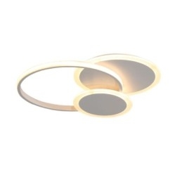Corp de iluminat rotund cu montaj încastrat Plafoniera modernă din acril