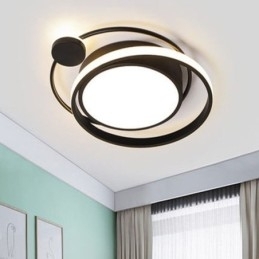Plafoniera circulară contemporană cu montare încasată