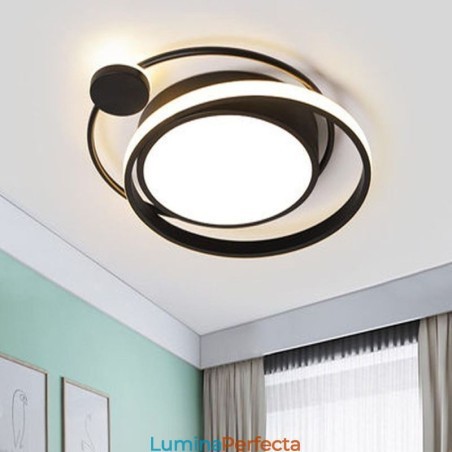 Plafoniera circulară contemporană cu montare încasată Plafoniera circulară contemporană cu montare încasată