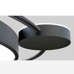 Plafoniera din acril, rotundă, cu montaj încastrat, stil simplu