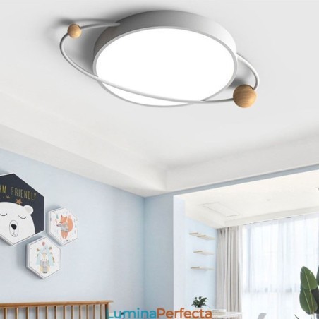 Plafoniera rotundă modernă Planet Flush Mount Plafoniera rotundă modernă Planet Flush Mount