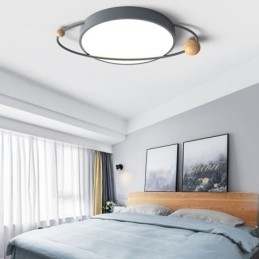 Plafoniera rotundă modernă Planet Flush Mount