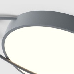 Plafoniera rotundă modernă Planet Flush Mount