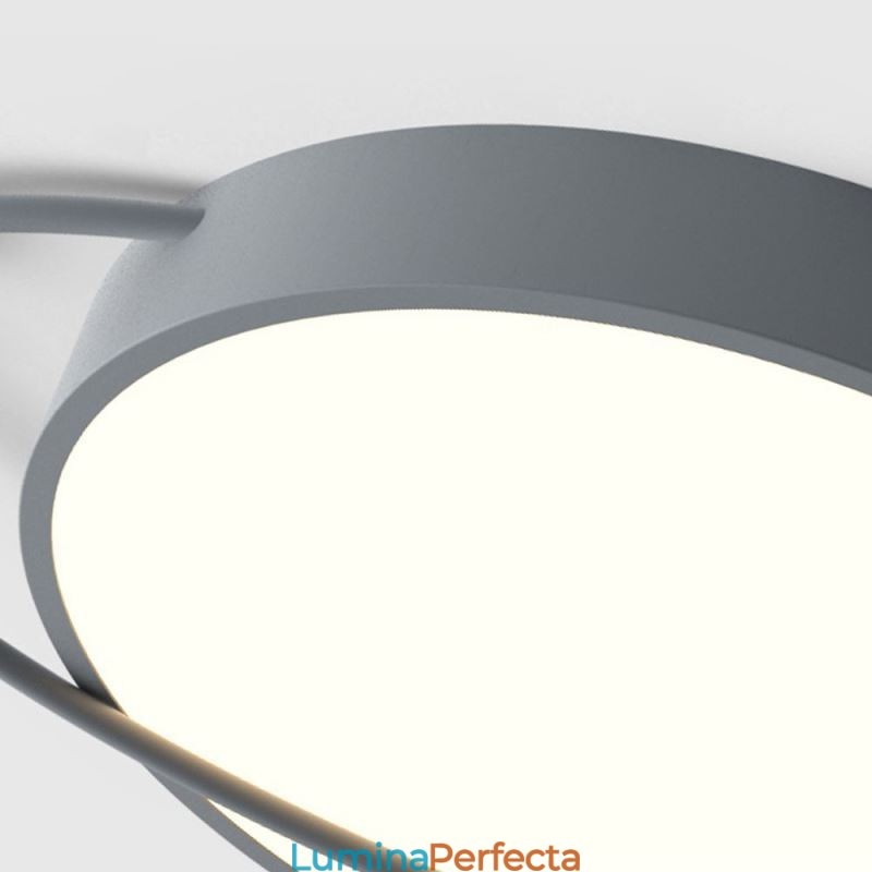 Plafoniera rotundă modernă Planet Flush Mount
