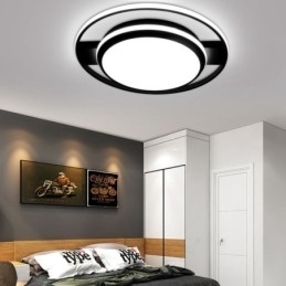 Plafoniera rotundă, modernă, minimalistă, cu montare încastrabilă