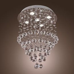 Candelabru de cristal cu design cu 5 lumini (cristal K9)