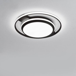 Plafoniera rotundă, modernă, minimalistă, cu montare încastrabilă
