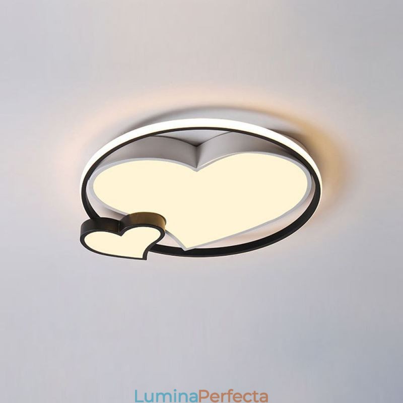 Plafoniera cu montare încastrabilă Double Hearts Iluminat decorativ