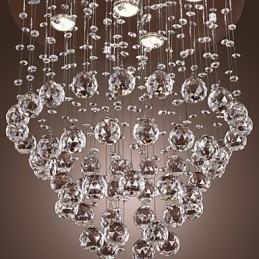 Candelabru de cristal cu design cu 5 lumini (cristal K9)