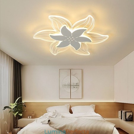 Plafoniera elegantă cu montaj încadrat cu flori Iluminat decorativ unic Plafoniera elegantă cu montaj încadrat cu flori Iluminat decorativ unic