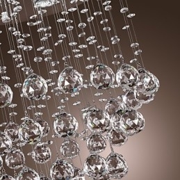 Candelabru de cristal cu design cu 5 lumini (cristal K9)