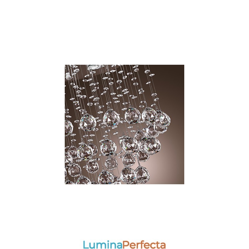 Candelabru de cristal cu design cu 5 lumini (cristal K9)