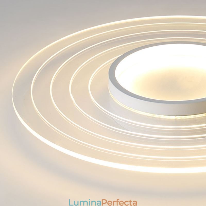 Plafoniera circulară modernă cu montare încadrată Corp de iluminat minimalist
