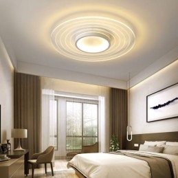 Plafoniera circulară modernă cu montare încadrată Corp de iluminat minimalist