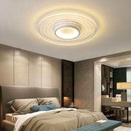 Plafoniera circulară modernă cu montare încadrată Corp de iluminat minimalist