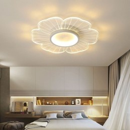 Plafoniera minimalistă petală cu montare încadrată Iluminat pentru decorare creativă