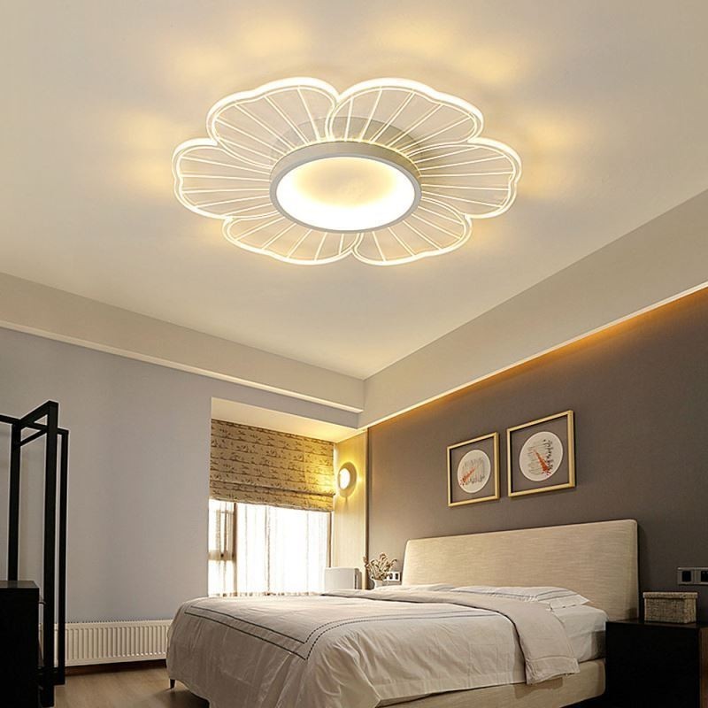 Plafoniera minimalistă petală cu montare încadrată Iluminat pentru decorare creativă