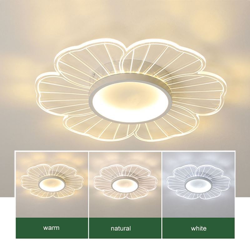 Plafoniera minimalistă petală cu montare încadrată Iluminat pentru decorare creativă