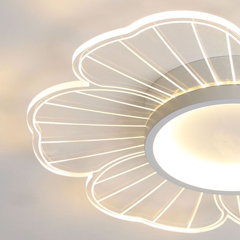 Plafoniera minimalistă petală cu montare încadrată Iluminat pentru decorare creativă